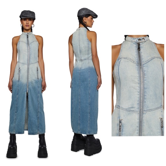 The Ragged Priest Dresses & Skirts - Denim Maxi Dress